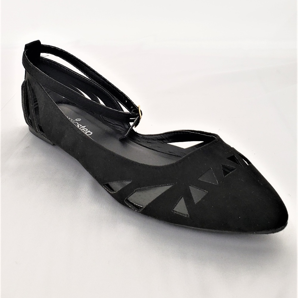 Black Ankle Flat for Women